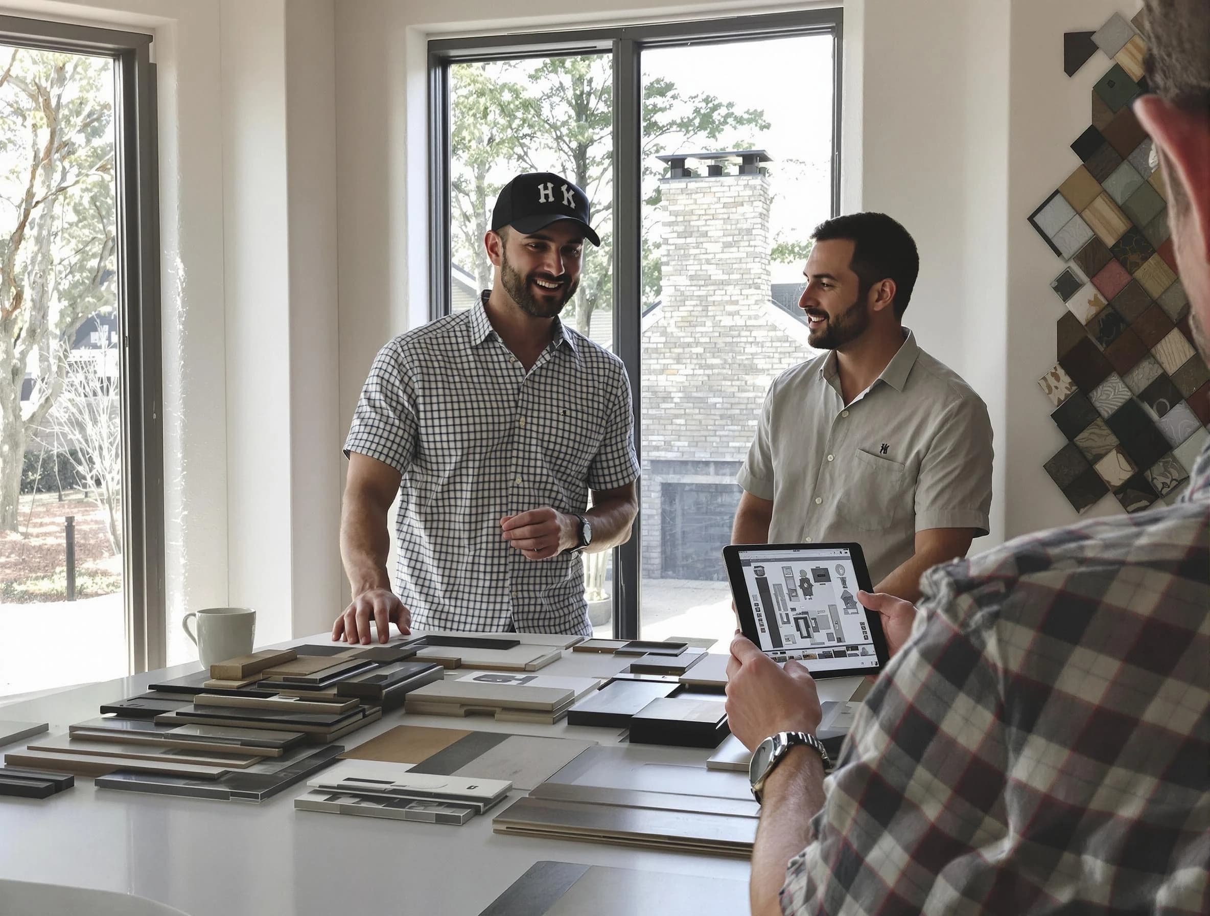 Roy Chimney Sweep remodeling a chimney and fireplace in Roy, UT