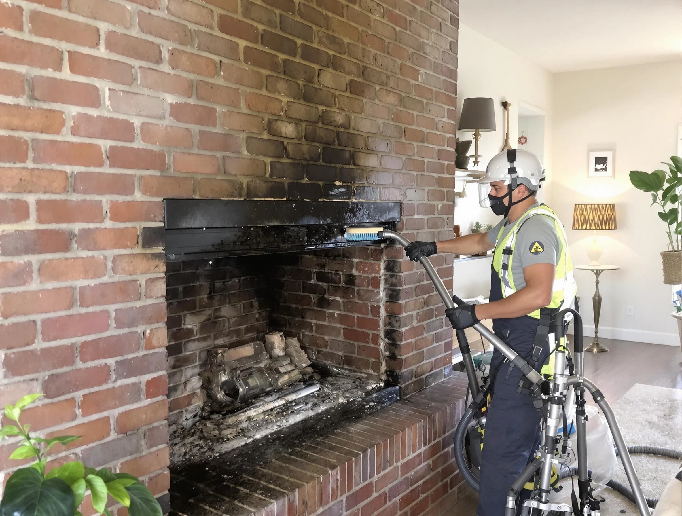 Roy Chimney Sweep providing fireplace cleaning services in Roy, UT