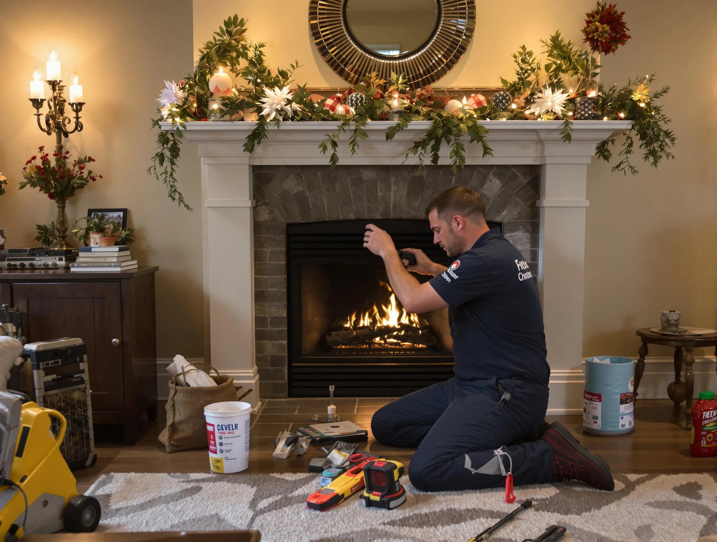 Roy Chimney Sweep offering fireplace maintenance services in Roy, UT