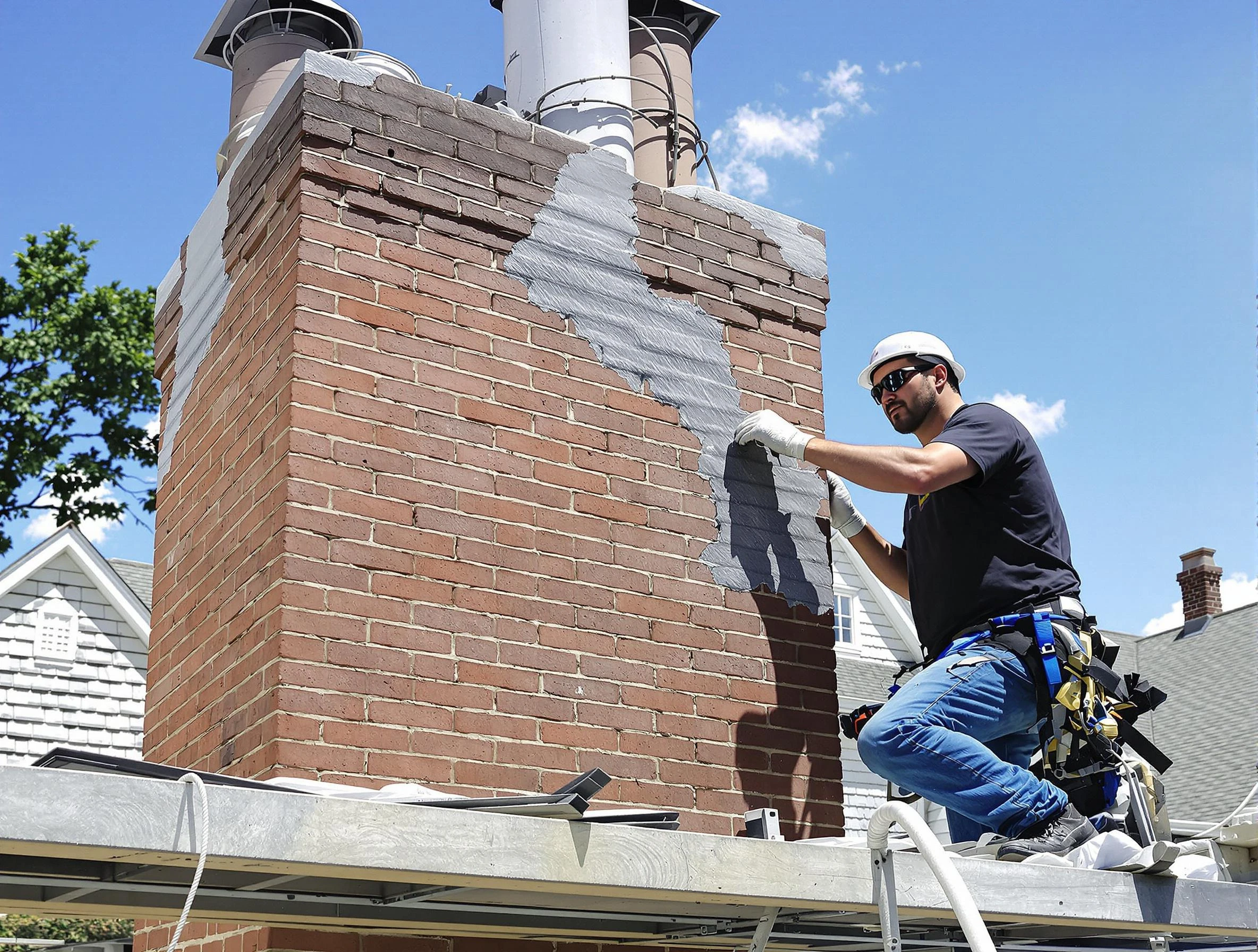 Chimney Restoration in Roy