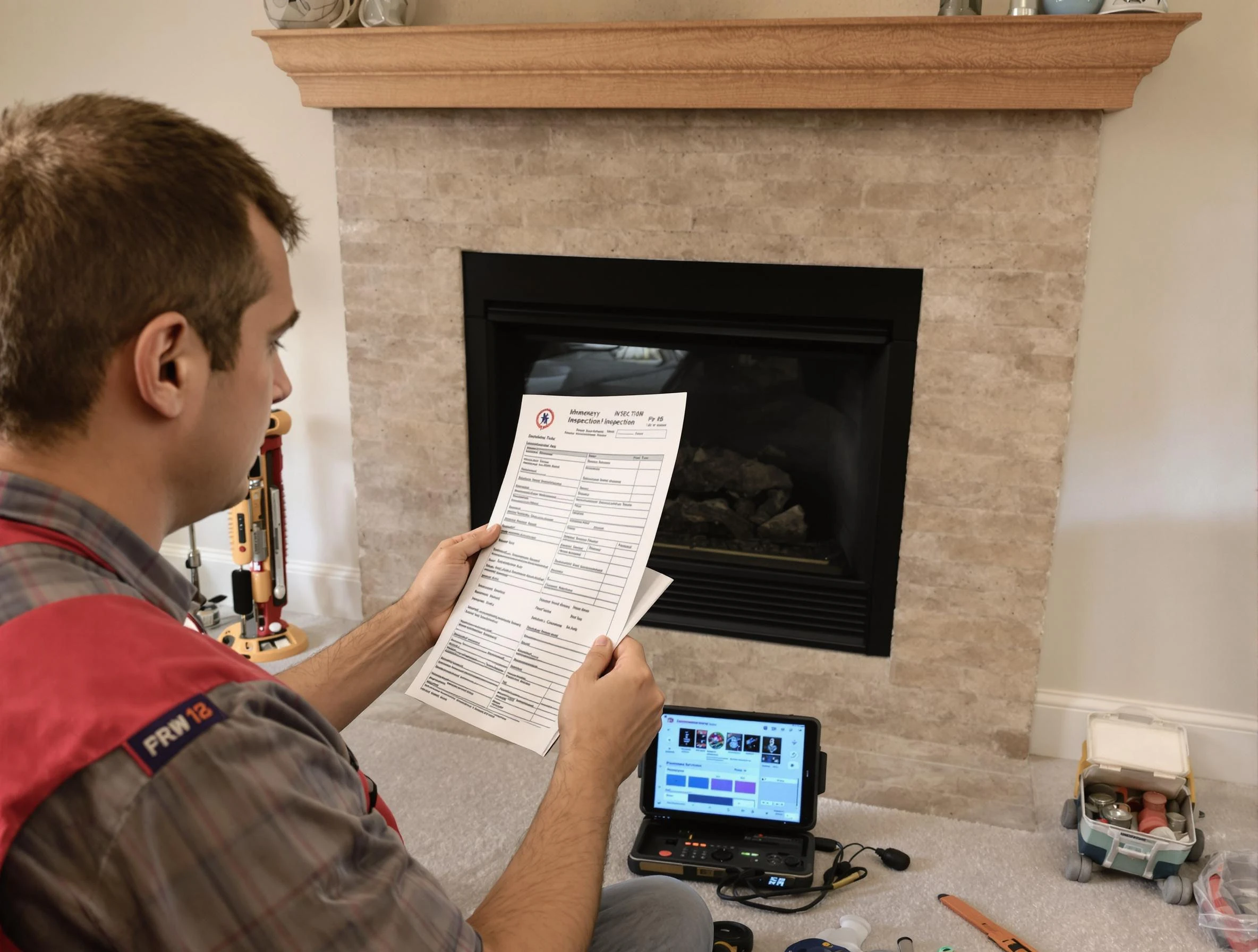 Thorough chimney inspection by Roy Chimney Sweep in Roy, UT
